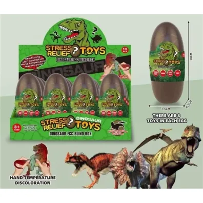 Jajo dinozaura zmieniaj�cego kolor MIX
