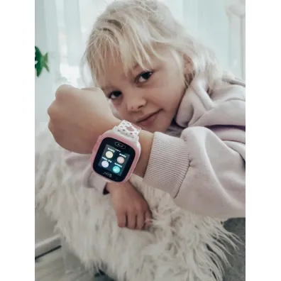Kidiz Watch Smartwatch dla dziecka z lokalizacj� GPS KiDiZ Top r�owy