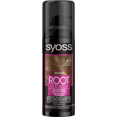 Syoss Root Retouch spray do maskowania odrostw Brz 120 ml