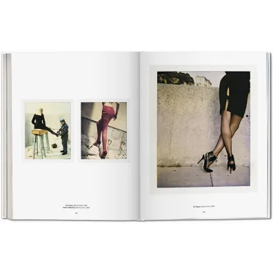 Helmut Newton. Polaroids wer. angielska