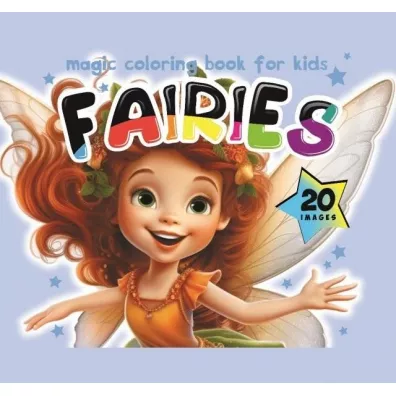 Kolorowanka 140x140 Wr�ki Fairies niebieska