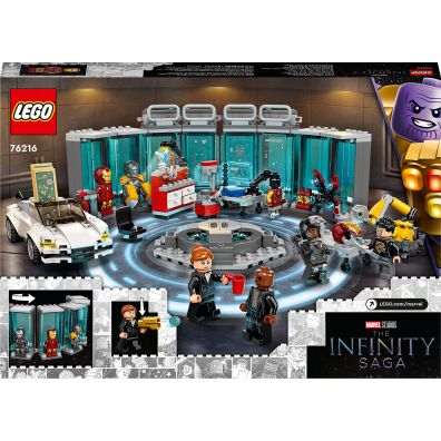 LEGO Marvel Avengers Zbrojownia Iron Mana 76216