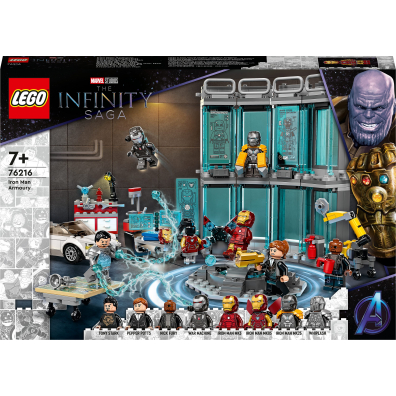 LEGO Marvel Avengers Zbrojownia Iron Mana 76216