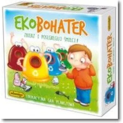 Ekobohater. Edukacyjna gra planszowa Adamigo