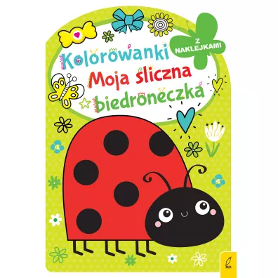 Kolorowanka z wykrojnikiem. Moja �liczna biedroneczka