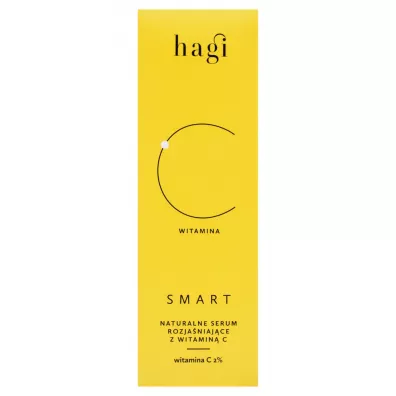 Hagi Cosmetics Smart C - Naturalne serum rozjaniajce do twarzy z witamin C (2% i L-Arginin) 30 ml