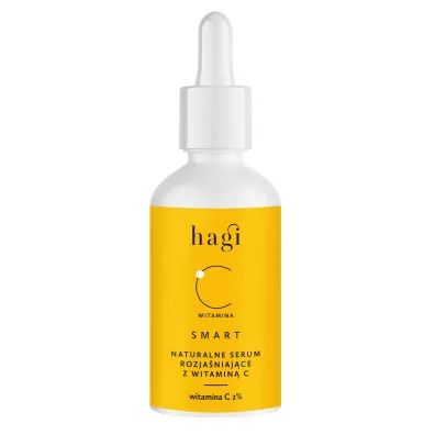 Hagi Cosmetics Smart C - Naturalne serum rozjaniajce do twarzy z witamin C (2% i L-Arginin) 30 ml