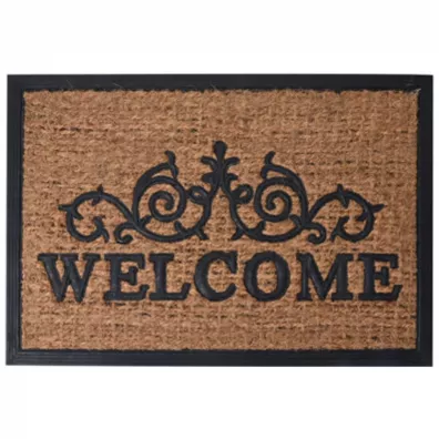 H&S Decoration Wycieraczka z wkna kokosowego 60x40 cm wzr 2
