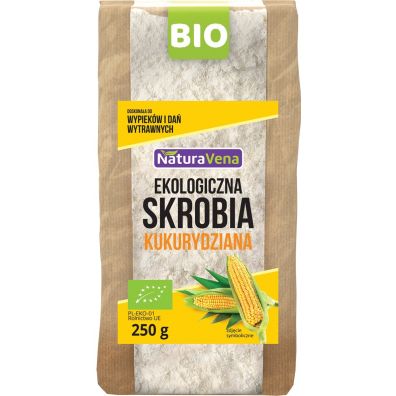 NaturaVena Skrobia kukurydziana 250 g Bio