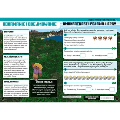 Minecraft. Matematyka. Megazadania 7+