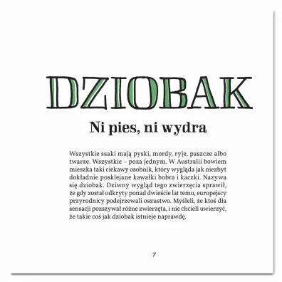 G�by, dzioby i nochale