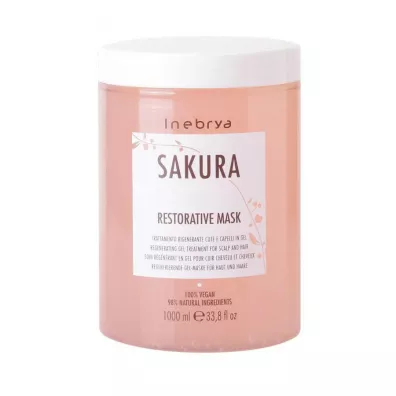 Inebrya Sakura Regenerating Gel Treatment For Scalp & Hair regenerujca maska do wosw 1 l