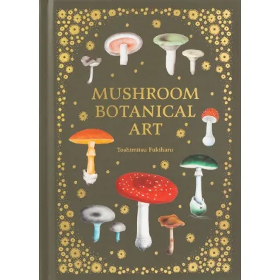 Mushroom Botanical Art wer. angielska