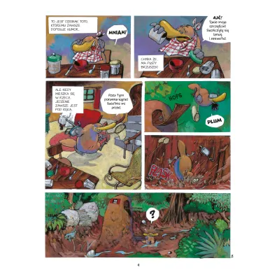 M�j pierwszy komiks 5+ Dziobak Toto i magiczne drzewo. Dziobak Toto. Tom 1