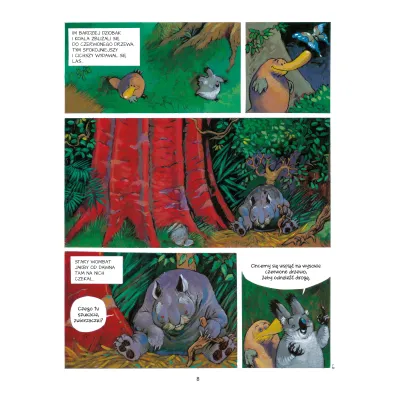 M�j pierwszy komiks 5+ Dziobak Toto i magiczne drzewo. Dziobak Toto. Tom 1