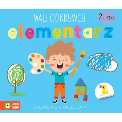 Elementarz 2-latka. Mali odkrywcy - Justyna  Tkocz