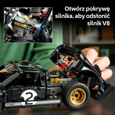 LEGO Technic Samoch�d wy�cigowy 1966 Ford GT40 MKII 42223