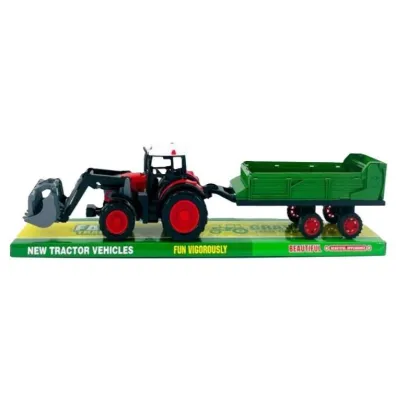 Traktor z rozrzutnikiem i turem Macyszyn Toys