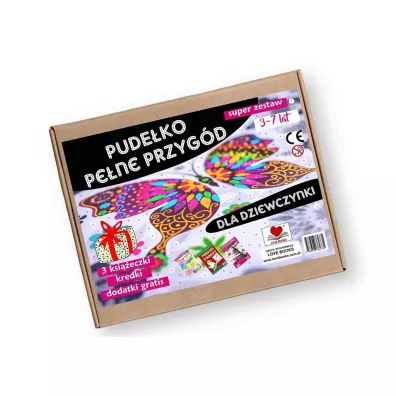 Pude�ko pe�ne przyg�d dla dziewczynki 3-7 lat - Agnieszka Wile�ska