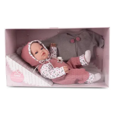 Lalka hiszpa�ska niemowlak bobas akcesoria 42cm Berbesa