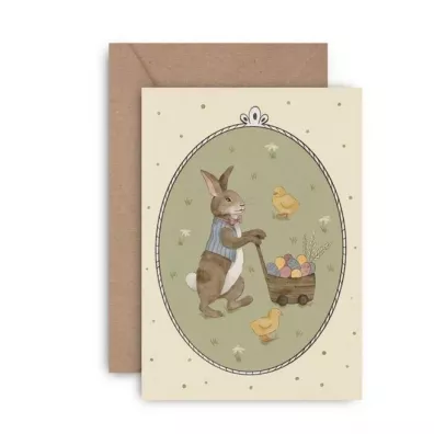 Grupa Kreatywna Karnet Wielkanoc - Easter Bunny