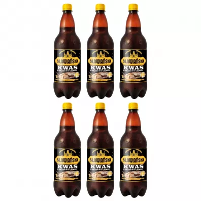 Kgh Sowiaski kwas chlebowy ciemny zestaw 6 x 1000 ml