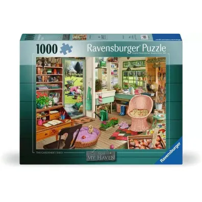 Puzzle 1000 el. Szopa ogrodowa Ravensburger