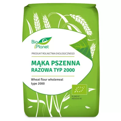Bio Planet Mka pszenna razowa typ 2000 1 kg Bio