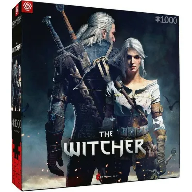 Puzzle Gaming 1000 el. The Witcher (Wied�min): Geralt & Ciri Good Loot