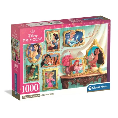 Puzzle 1000 el. Compact Disney Princess Clementoni