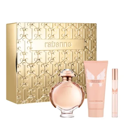 Paco Rabanne Zestaw Woda perfumowana Olympea + Balsam do cia�a + Woda perfumowana 80 ml