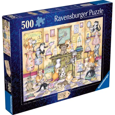 Puzzle 500 el. Crazy Cats Ravensburger