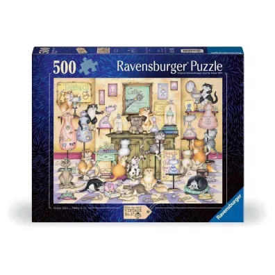 Puzzle 500 Szalone koty Ravensburger