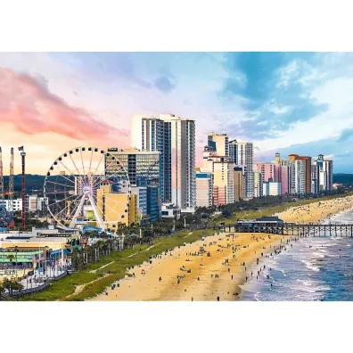 Puzzle 1000 el. Myrtle Beach, Po�udniowa Karolina, USA Trefl