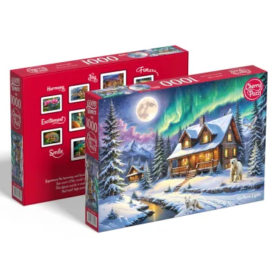 Puzzle 1000 CherryPazzi Northern Lights 31247 zima