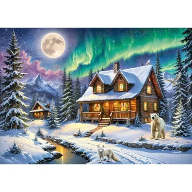 Puzzle 1000 CherryPazzi Northern Lights 31247 zima