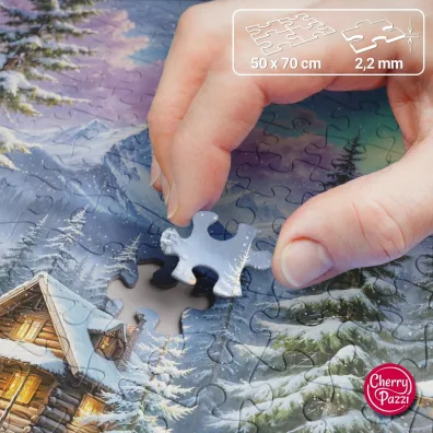 Puzzle 1000 CherryPazzi Northern Lights 31247 zima