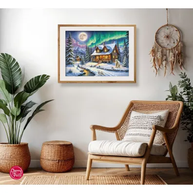 Puzzle 1000 CherryPazzi Northern Lights 31247 zima