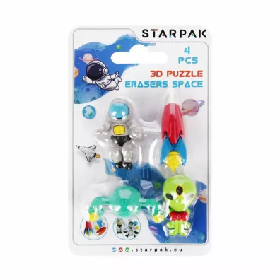 Gumka do mazania 3D puzzle Space Starpak