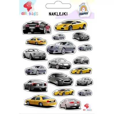 All4Kids Naklejki dla dzieci Samochody