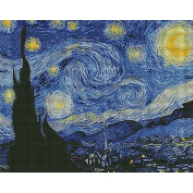 Ideyka Diamentowa mozaika - Vincent van Gogh 40x50cm