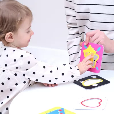 Puzzle Odkrywam ksztaty Bright Junior Media