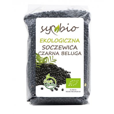 Symbio Soczewica czarna beluga 340 g Bio