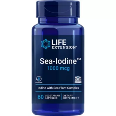 Life Extension Sea-Iodine - Jod Suplement diety 60 kaps.