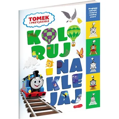 Tomek i przyjaciele. Koloruj i naklejaj 2