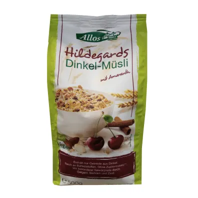 Allos Musli orkiszowe Św. Hildegardy 500 g Bio Allos Musli orkiszowe Św. Hildegardy 500 g Bio