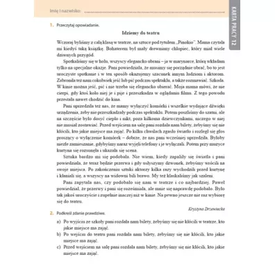 Owocna edukacja. Czytanie ze zrozumieniem. Klasa 3