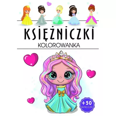Ksi�niczki. Kolorowanka