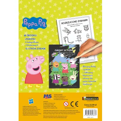 Peppa Pig Ekstrazdrapka. Co za dzie�