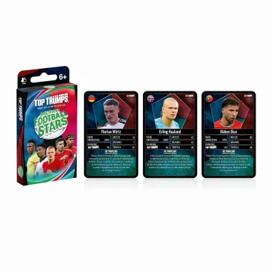 Top Trumps Tuck Box World Football Stars Winning Moves